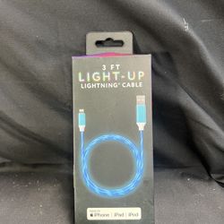 Light up lightning cable