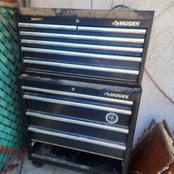 Husky Top And Bottom Tool Chest Combo