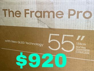 Samsung 55 The Frame Pro TV ,  2026 model Check my profile for more models