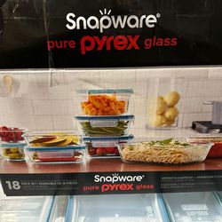 Snapware Pyrex 18-piece Glass Food Storage Sets