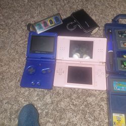 Gameboy Sp And Nintendo Ds Lite