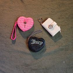Three Small Juicy Couture Wallets 