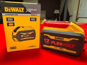 Brand new Dewalt Flexvolt 20V/60V 12ah