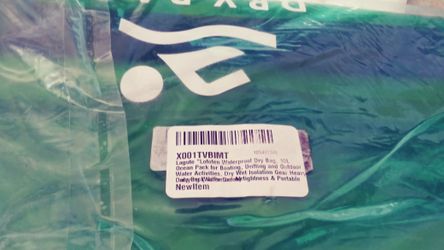 Dry bag . its waterproof. also selling a knee brace