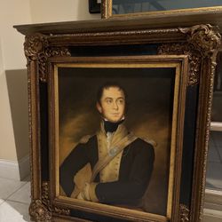 Portrait Of An Officer Of The 11th Light Dragoons