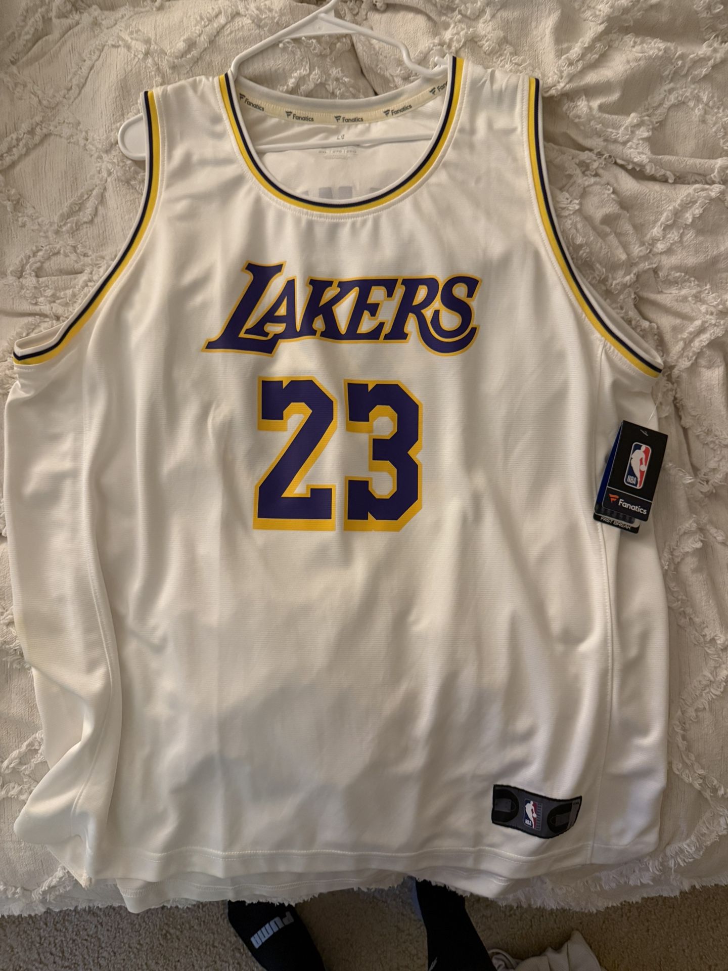 Fanatics Lakers LeBron Jersey 2X