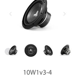 JL Subwoofers+ Alpine V-power Amp