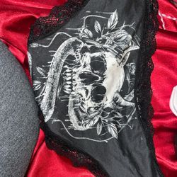 Goth Thong Panties Size 3x  Women’s Underwear 