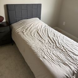 Twin Bed With Mattress 