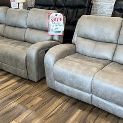 2pc Reclining Set 