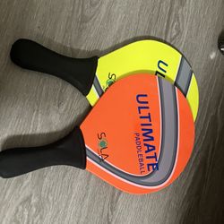 Sola Ultimate Paddleball Paddles