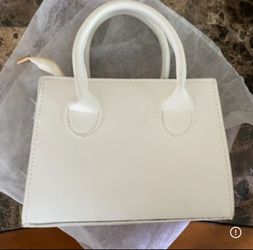 White purse
