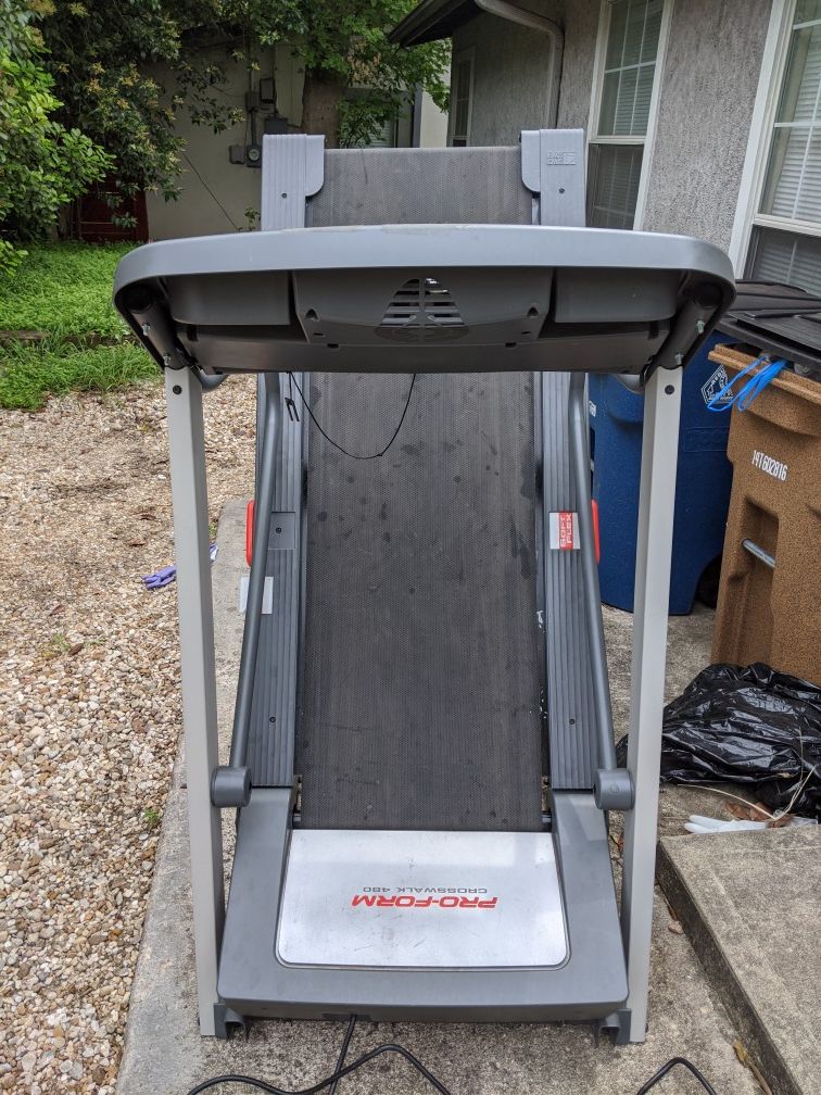 treadmill proform crosswalk 480 needs new mat for Sale in Austin, TX