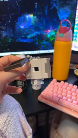 minecraft horse keychain