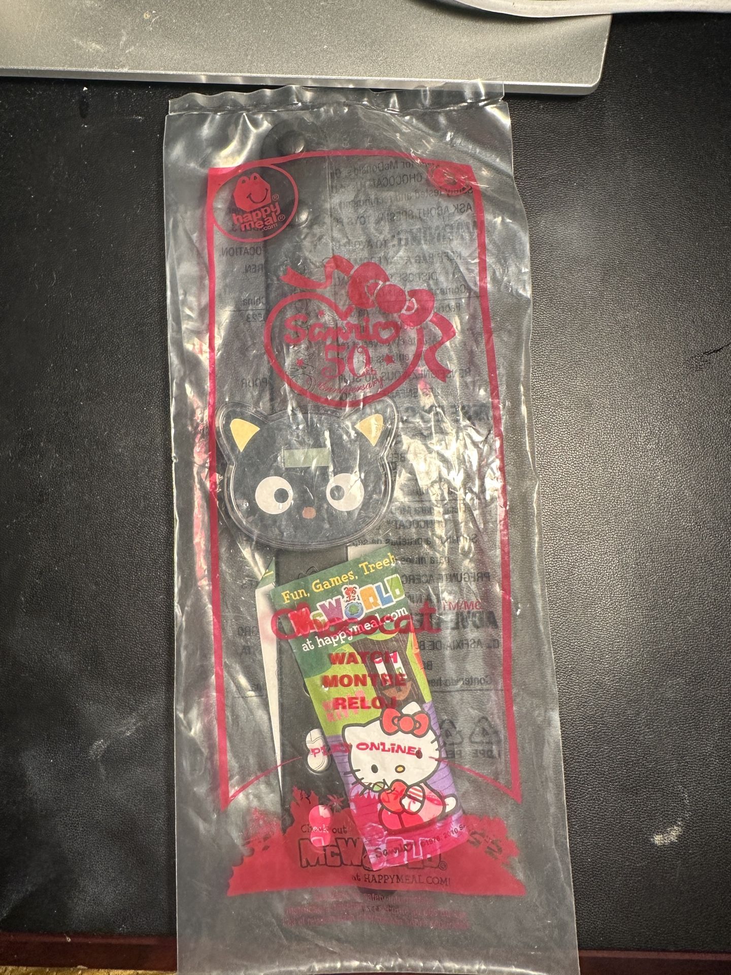 50th Anniversary Unopened 2010 Sanrio Chococat Watch McDonalds Happy Meal Watch #3