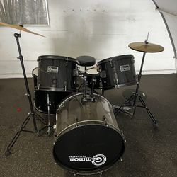 Gammon 5 Piece Drum Set 