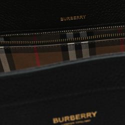 BB Black Leather Tote