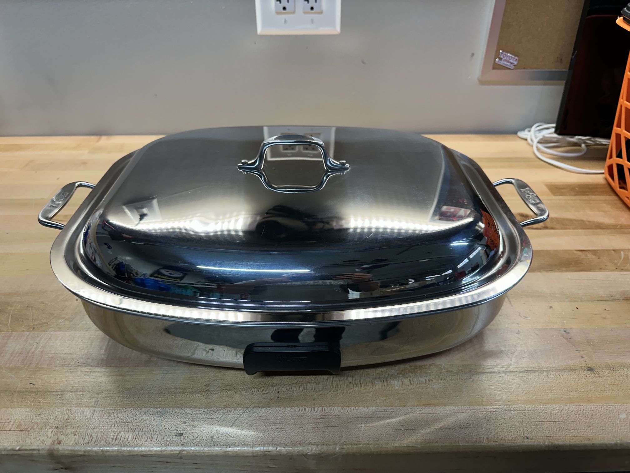 All-Clad 6 Qt. Electric Skillet Model 6701 With Lid And Power Cord