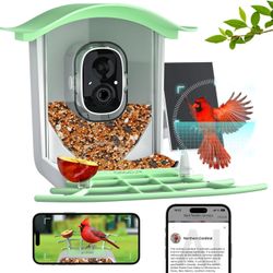 NEW Bird Feeder with Camera & Solar Panel