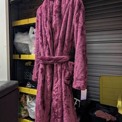 Brand New W/Tags Burgundy Adult Robe