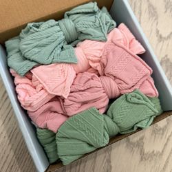 8 Piece Baby Headbands, New