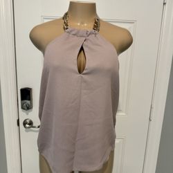 Charlotte Russe  Halter Open Top
