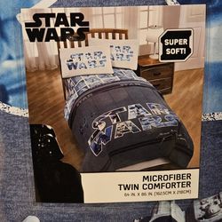 Brand New STAR WARS Twin Comforter