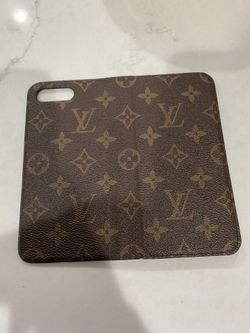Authentic Louis Vuitton iPhone 7 Plus leather case!!! Yes it’s available and authentic!!! No now ballers!!!