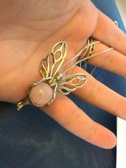 Sterling Silver Fairy with Silver chain 💕💐