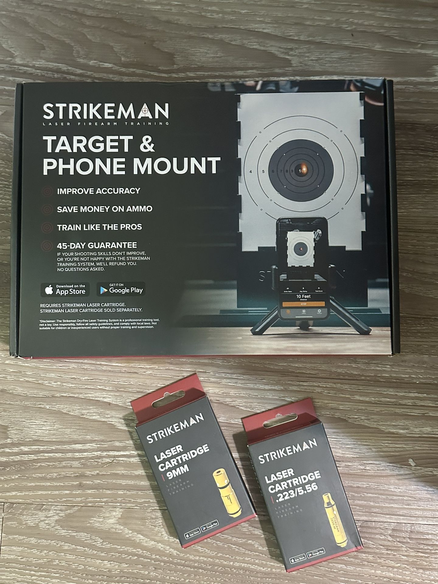 Target & phone Mouth With Laser Cartridges Included