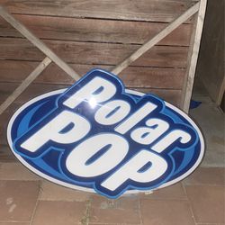 Giant Polar Pop Led Sign