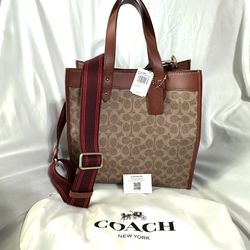 New With Tags - COACH Signature Field Tote