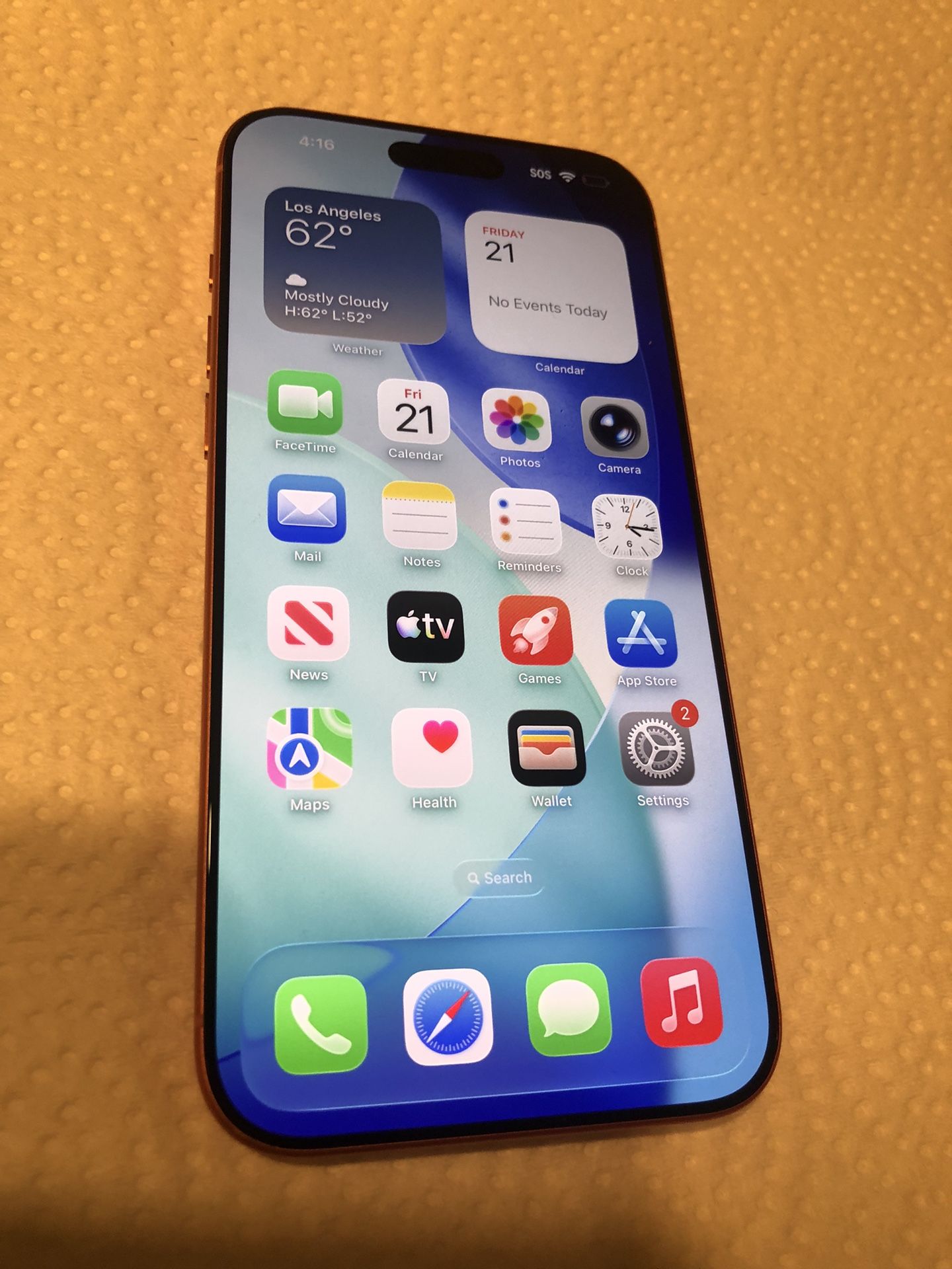 17 PRO MAX 256GB - FACTORY UNLOCKED - GOOD CONDITION - ***