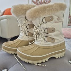 Toddler Snow Boots White 