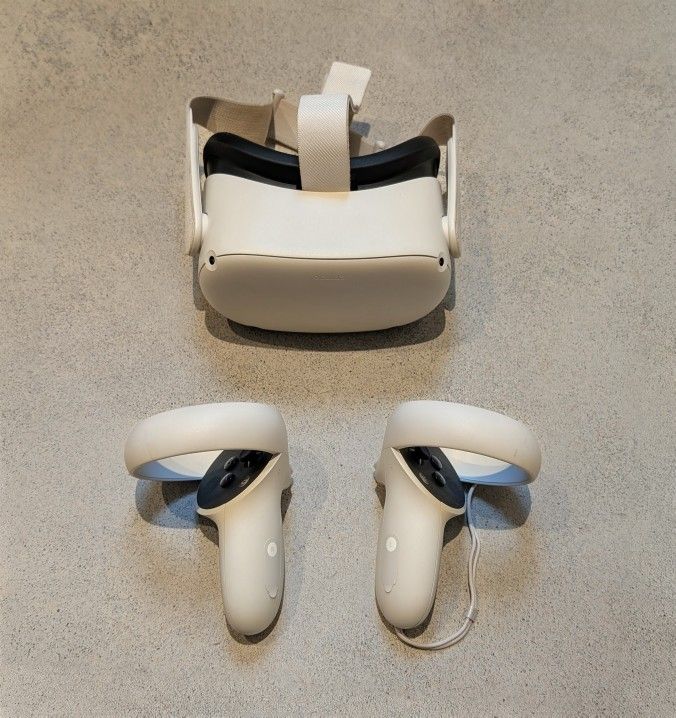 Meta Quest 2 128gb VR Headset Oculus With Controllers