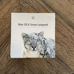 Apple Mac OS X 10.6.3 Snow Leopard Install DVD Disc with Manual & Decals - Family Pack