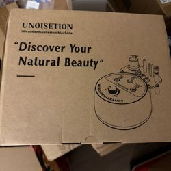 UNOISETION 3-in-1 Diamond Microdermabrasion Machine – Professional Facial Care for Busy Career Women, Home Use Facial Skin Care Equipment