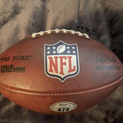 2021 NFL Seahawks game used “The Duke” football 474 