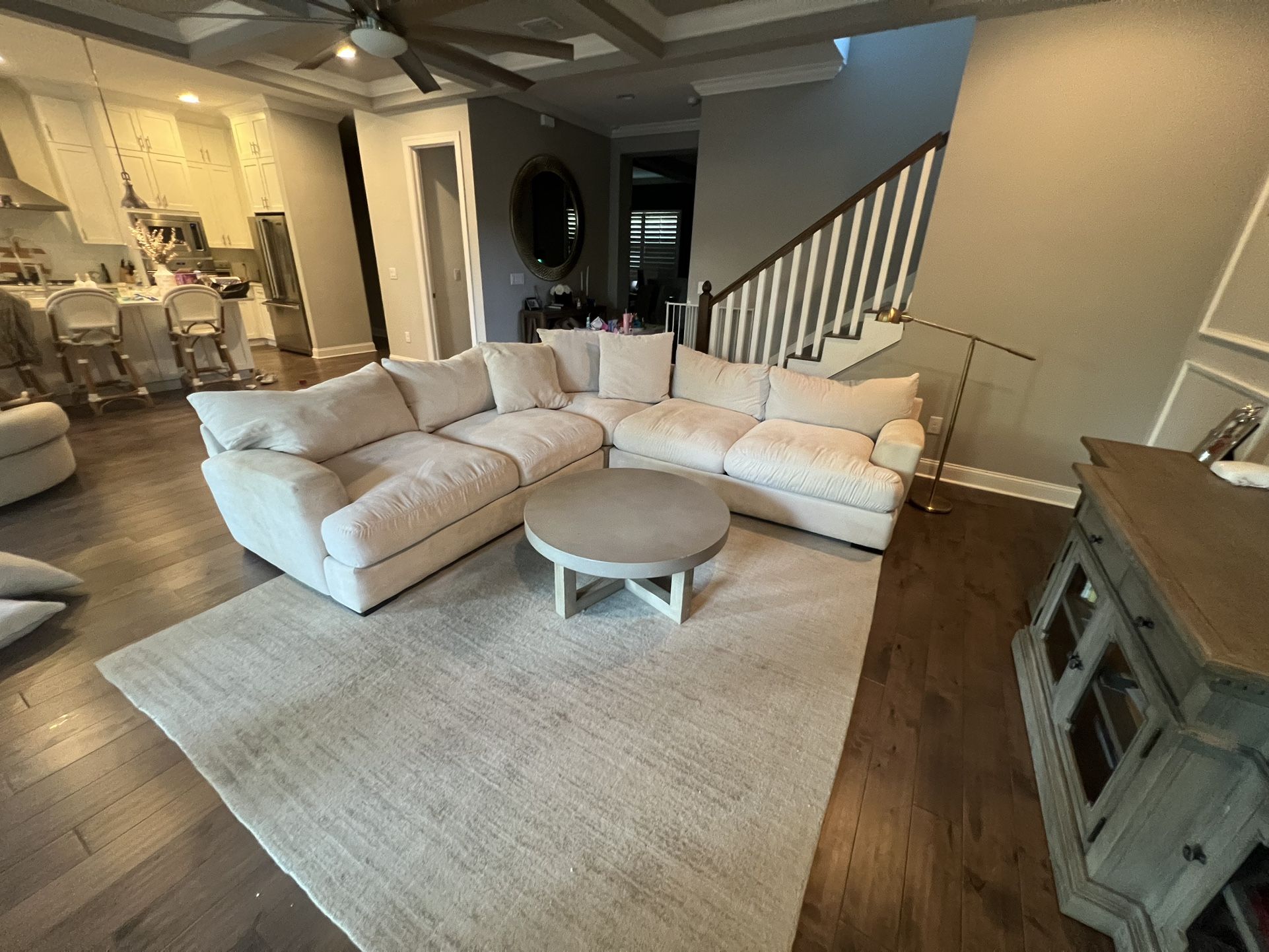 Z Gallerie Stella Corner Sectional