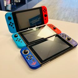 Nintendo switch neon