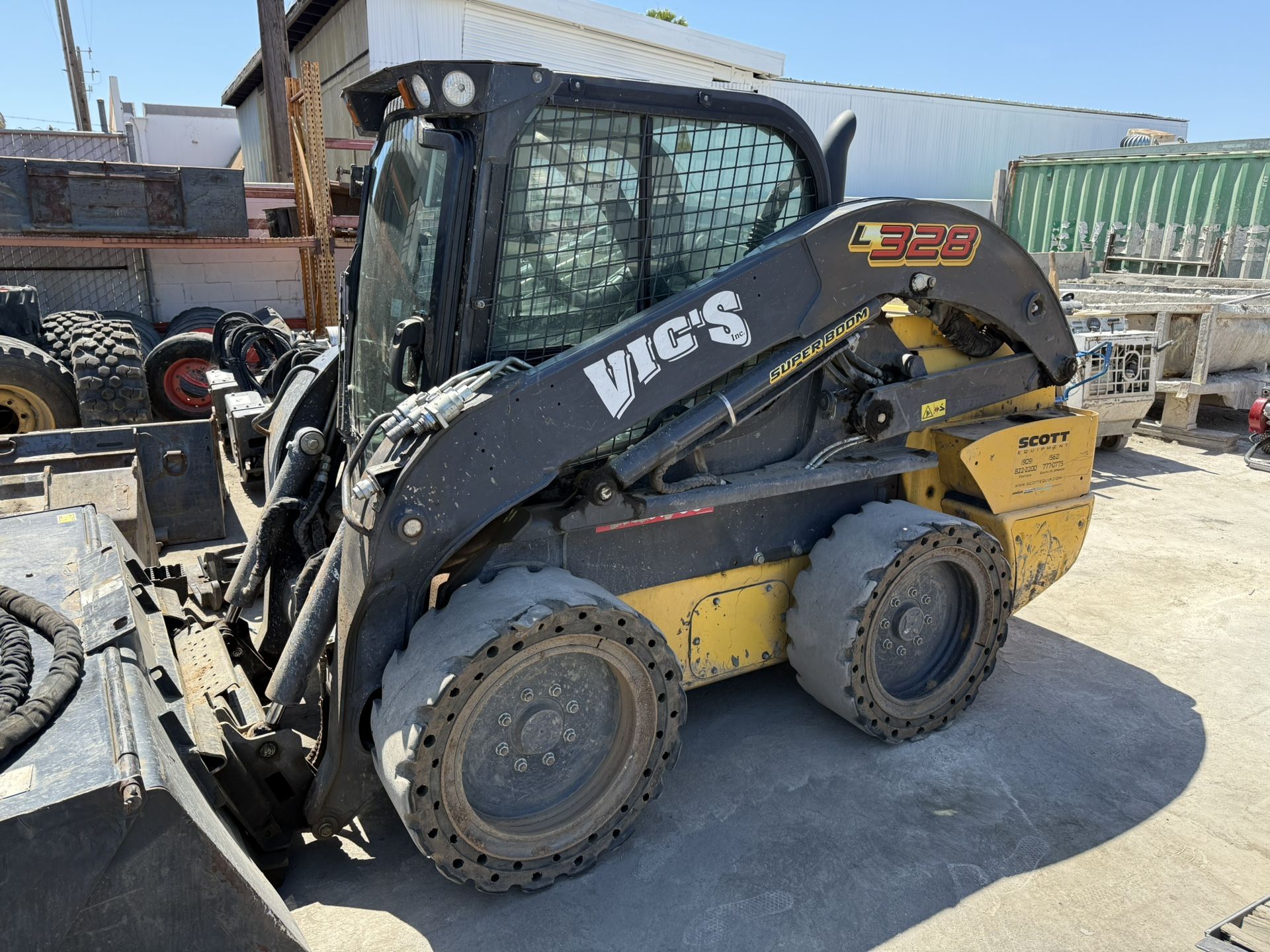 2020 NEW HOLLAND L328 SKIDSTEER LOADER