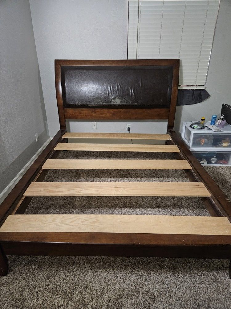 Bed Frame & Headboard - QUEEN