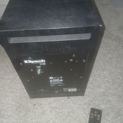 Klipsch soundbar+subwoofer