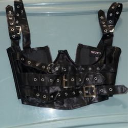 Underbust Corset With Buckles Xs