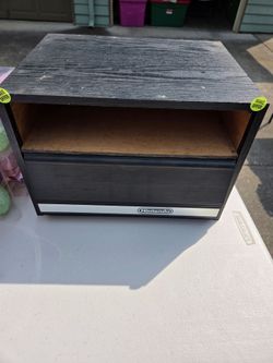 1980s Nintendo NES accessory storage cabinet