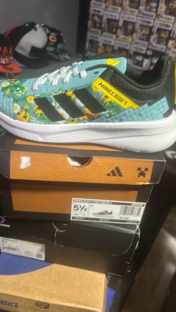 Adidas x Minecraft Sneakers Size 5.5