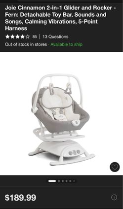 Joie slider rocker swing