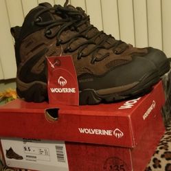 Wolverine Hiking Boots Size 91/2
