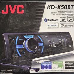 JVC KD-X50BT Media Receiver