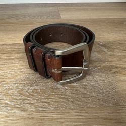 GAP Brown Genuine Leather Women's Belt, Size 30